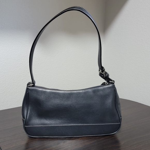 Coach Y2K Hampton Demi Prep Shoulder Bag Leather 7587 - Picture 3 of 9